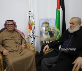 السفير القطرى محمد العمادي يُنظم زيارة لحركة الجهاد الإسلامي بغزة (1)