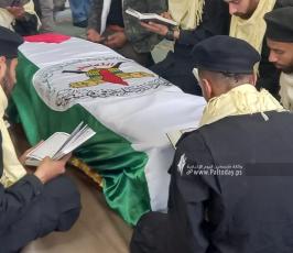تشيّيع حاشد للشهيد القائد «علي الأسود» في سوريا (3)