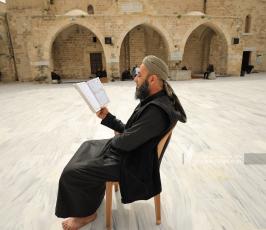  حلقات القرآن الكريم في أول يوم لشهر رمضان في المسجد العمري (6)