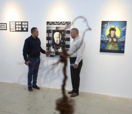 افتتاح المعرض الوطني النوعي الكبير نتنفـس حرية في قاعة الشاليهات الكبرى غرب غزة (13)