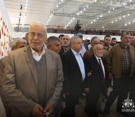 افتتاح المعرض الوطني النوعي الكبير نتنفـس حرية في قاعة الشاليهات الكبرى غرب غزة (12)