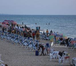 شاطئ بحر غزة  كافتيرات ومطاعم غزة على شاطئ البحر تتزين لاستقبال الصيف (36)