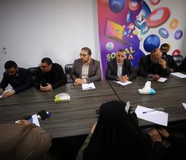 اتحاد الإذاعات والتلفزيونات الإسلامية- مكتب فلسطين يعقد ندوة بعنوان النقابات الفلسطينية ودورها في تفعيل الهيئات الدولية والقانوينة لحماية المدينة المقدسة  (11)