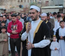 الجهاد الإسلامي بغزة  تقيم صلاة عيد الفطر في العراء (2)