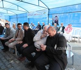 خيمة التضامن مع الشيخ خضر عدنان وسط مدينة غزة تواصل فعالياتها بحضور جماهيري واسع (3)
