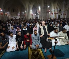 احياء لليلة القدر بمساجد قطاع غزة (5)