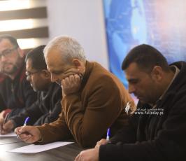 اتحاد الإذاعات والتلفزيونات الإسلامية- مكتب فلسطين يعقد ندوة بعنوان النقابات الفلسطينية ودورها في تفعيل الهيئات الدولية والقانوينة لحماية المدينة المقدسة  (4)