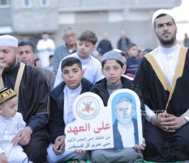 الجهاد الإسلامي بغزة  تقيم صلاة عيد الفطر في العراء (8)