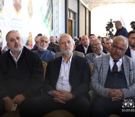افتتاح المعرض الوطني النوعي الكبير نتنفـس حرية في قاعة الشاليهات الكبرى غرب غزة (9)