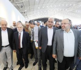 افتتاح المعرض الوطني النوعي الكبير نتنفـس حرية في قاعة الشاليهات الكبرى غرب غزة (16)