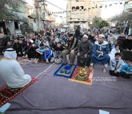 الجهاد الإسلامي بغزة  تقيم صلاة عيد الفطر في العراء (2)