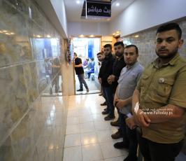 بيت عزاء الحاج خليل البهتينى فى قناة القدس اليوم (32)