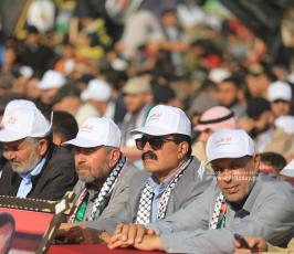 القوى والفصائل الفلسطينية تشارك في مهرجان ثأر الأحرار الذي نظمته حركة الجهاد الاسلامي بغزة (14)