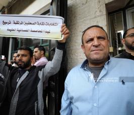 حراك الصحفيين ينظم باعتصام ضد إجراءات ضد اجراءات نقابة الصحفيين وانتخاباتها الهزيلة (40)