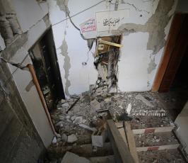  منزل لعائلة بشير في بلدة دير البلح وسط قطاع غزة (11)