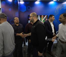 بيت عزاء الحاج خليل البهتينى فى قناة القدس اليوم (27)