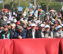 القوى والفصائل الفلسطينية تشارك في مهرجان ثأر الأحرار الذي نظمته حركة الجهاد الاسلامي بغزة (2)