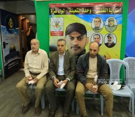 بيت عزاء الحاج خليل البهتينى فى قناة القدس اليوم (14)