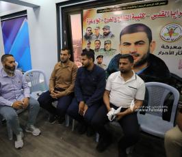 بيت عزاء الحاج خليل البهتينى فى قناة القدس اليوم (24)