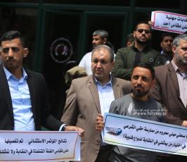حراك الصحفيين ينظم باعتصام ضد إجراءات ضد اجراءات نقابة الصحفيين وانتخاباتها الهزيلة (23)