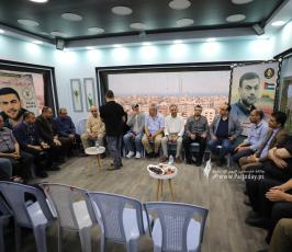 بيت عزاء الحاج خليل البهتينى فى قناة القدس اليوم (33)