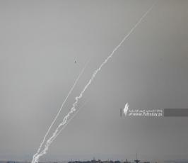  صاروخ اتجاه مدينة القدس و سديروت (15)