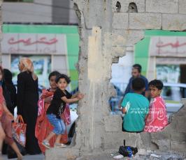  شاطئ بحر غزة المتنفّس الوحيد لأهالي القطاع المحاصر (19)