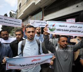 حراك الصحفيين ينظم باعتصام ضد إجراءات ضد اجراءات نقابة الصحفيين وانتخاباتها الهزيلة (31)
