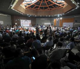 المؤتمر الوطني للصحفيين الفلسطينيين معا لنقابة تمثل الجميع (8)