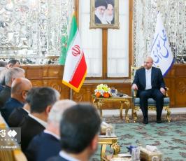 وفد حركة الجهاد الإسلامي برئاسة القائد النخالة يلتقي رئيس البرلمان الإيراني (5)