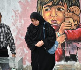 جداريات فنية رسمها فنانون من غزة على ركام المنازل التى دمرها الإحتلال في دير البلح (18)