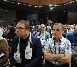 المؤتمر الوطني للصحفيين الفلسطينيين معا لنقابة تمثل الجميع (6)