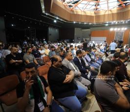 المؤتمر الوطني للصحفيين الفلسطينيين معا لنقابة تمثل الجميع (1)