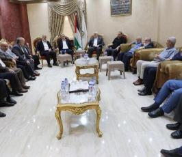 بالصور   لقاء موسع بين وفدي الجهاد الإسلامي وحماس بالقاهرة (1)