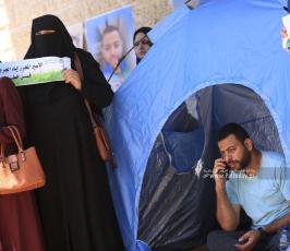 الإطار النسوي للجهاد ينظم وقفة دعمٍ وإسناد مع الأسير المحرر إياد الجرجاوي الم (8)
