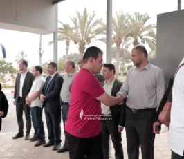 بدء مغادرة حجاج ذوي الشهداء والأسرى من غزة للديار الحجازية عبر معبر رفح البري (5)