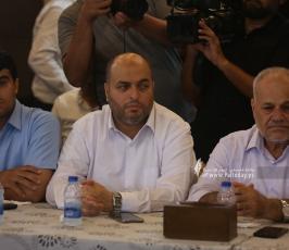 الفصائل الفلسطينية المقاطعة لاجتماع الأمناء العامين تعقد مؤتمراً صحفياً في غزة (16)