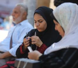 وزارة السياحة والآثار  تفتتح معرض تراثنا هويتنا 2023 بمناسبة يوم الزي الفلسطيني (14)