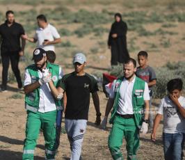 جماهير حاشدة تشارك في فعالية إحياء ذكرى إحراق الأقصى الـ54 بمخيم ملكة شرقي مدينة غزة (4)