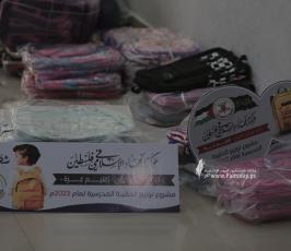 دائرة العمل الخيري التابعة لحركة الجهاد تنفذ مشروع الحقيبة المدرسية في غزة (13)