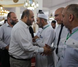 وفد من المكتب السياسى لحركة الجهاد الاسلامى فى زيادة لطلاب صفوة الحفاظ (10)