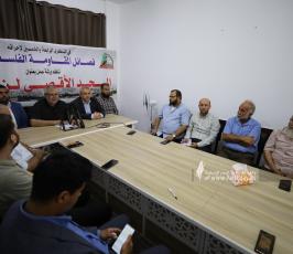 فصائل المقاومة تنظم ورشة عمل بعنوان المسجد الأقصى لن يُقسم (6)