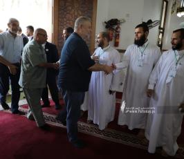 وفد من المكتب السياسى لحركة الجهاد الاسلامى فى زيادة لطلاب صفوة الحفاظ (4)