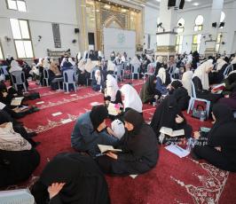 1471حافظ وحافظة يسردون القراءن الكريم كاملا في مساجد القطاع اليوم (11)