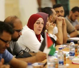 لقاء وطني تشاوري حول إجراء انتخابات الهيئات المحلية في قطاع غزة (13)