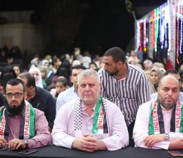 حركة الجهاد تقيم حفل تكريم أوالئل الطلبة بالثانوية العامة فوج القادة الشهداء في رفح (1)