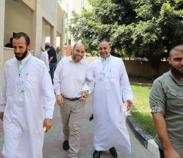 وفد من المكتب السياسى لحركة الجهاد الاسلامى فى زيادة لطلاب صفوة الحفاظ (3)