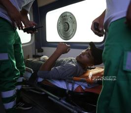 جماهير حاشدة تشارك في فعالية إحياء ذكرى إحراق الأقصى الـ54 بمخيم ملكة شرقي مدينة غزة (28)