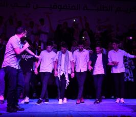 حركة الجهاد تقيم حفل تكريم أوالئل الطلبة بالثانوية العامة فوج القادة الشهداء في رفح (10)