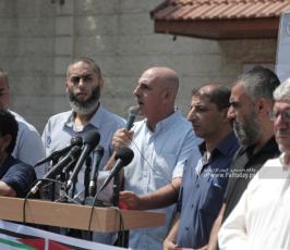 مؤسّسة مهجة القدس و مركزُ حنظلة و ينظّمان وقفةً إسناديّةً للأسرى في سجون الاحتلال (2)